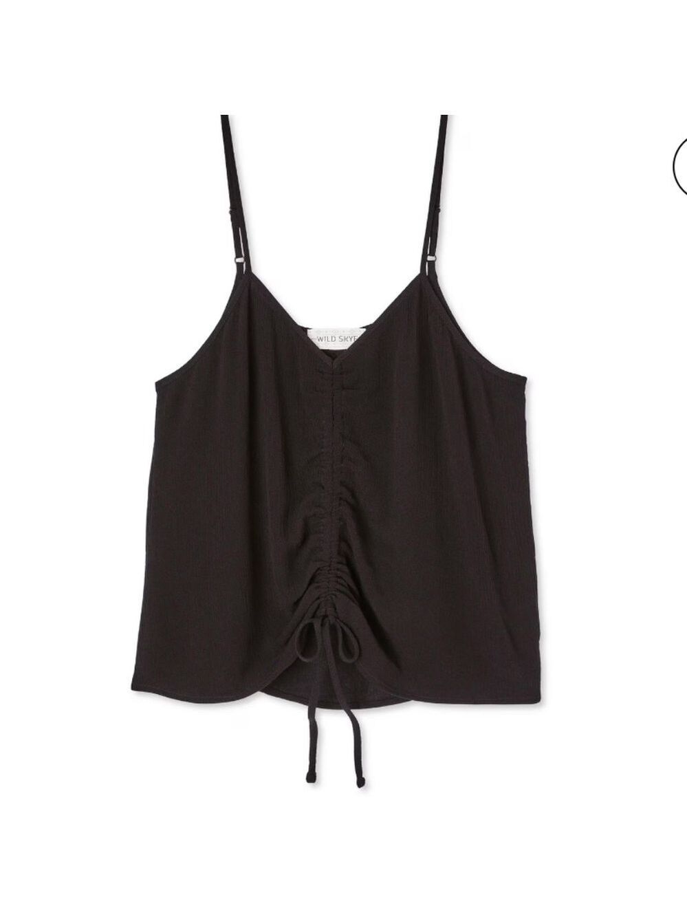 Wild Skye Black Camisole Top Size XL